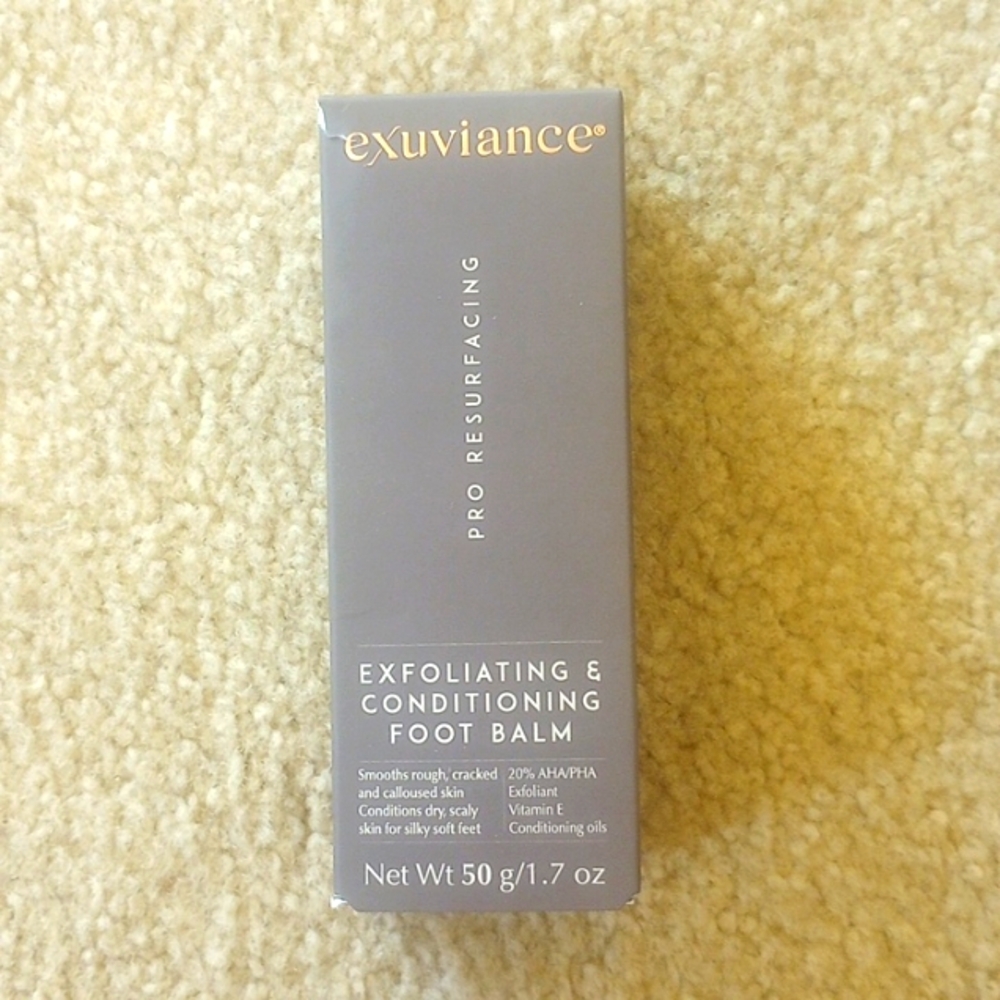Exuviance Exfoliating foot balm